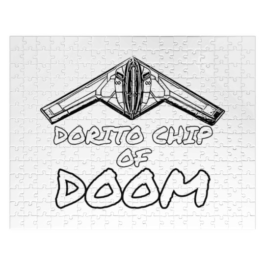 DORITO CHIP OF Dooom | B-21 Raider Jigsaw Puzzles