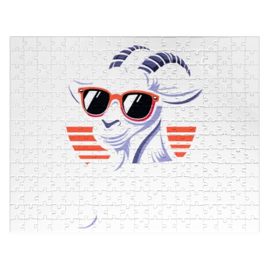 Farm Animal Animal Farmer Goat Lover Jigsaw Puzzles