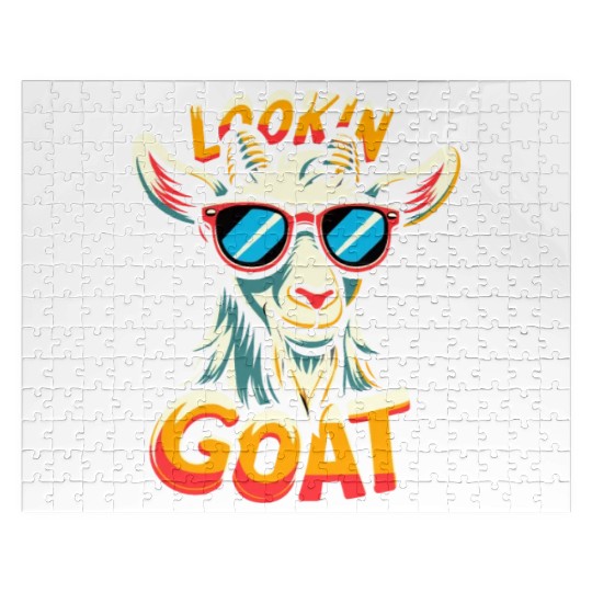 Farm Animal Animal Farmer Goat Lover Jigsaw Puzzles