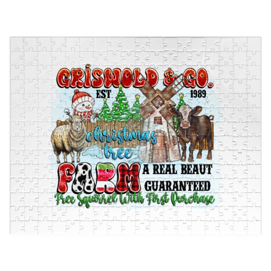 Griswold Go Christmas Tree Jigsaw Puzzles