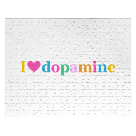 I Love Dopamine Adhd Awareness Adhd Warrior Adhd S Jigsaw Puzzles