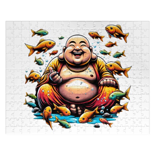 Buddhism and Underwater World - Peaceful Diving Jigsaw Puzzles