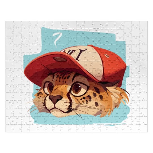 Surprised Cheetah Jigsaw Puzzles