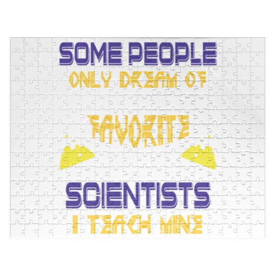 SCIENCE TEACHER Jigsaw Puzzles Teach Biology Chemistry Physic