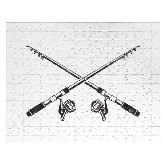 WTF Wheres The Fish Catfish Catfishing Angler Jigsaw Puzzles