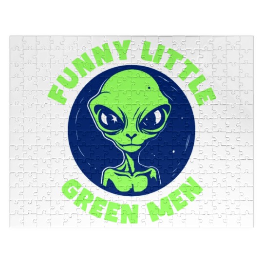 Alien, Aliens, UFO, UAP, Space Unknown Flight Jigsaw Puzzles