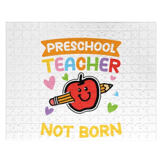 The Best Preschool Teacher Are Made Not Born Jigsaw Puzzles