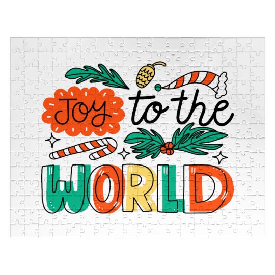 Christmas Joy to The World. Jigsaw Puzzles