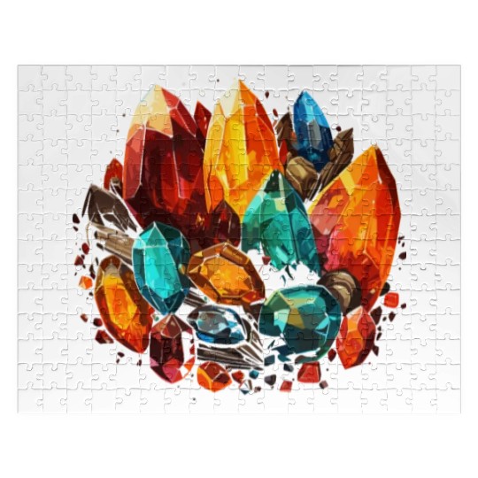 Lapidary Artist Gemstone Stone Collecting Stone Jigsaw Puzzles