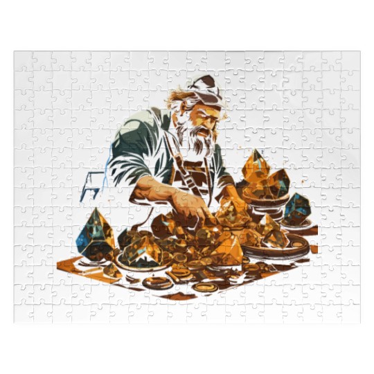 Lapidary Artist Gemstone Stone Collecting Stone Jigsaw Puzzles