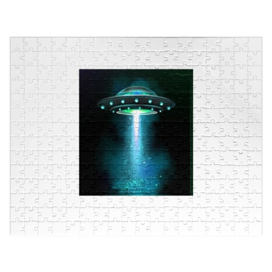 Alien, Aliens, UFO, UAP, Space Unknown Flight Jigsaw Puzzles