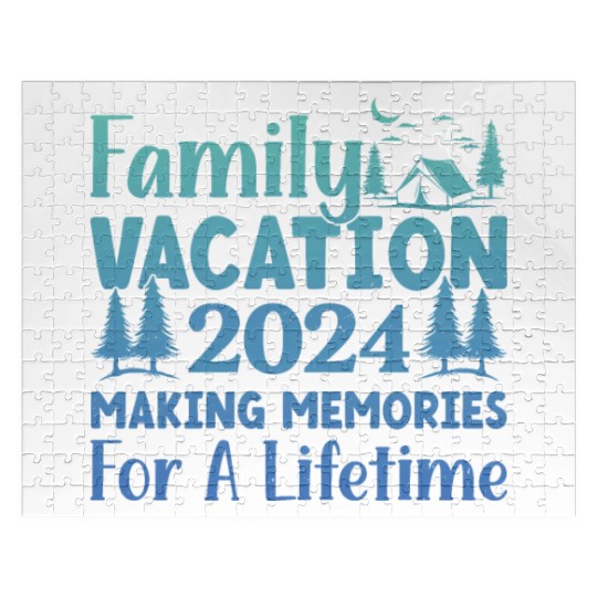 Summer Family Vacation Making Memories Jigsaw Puzzles