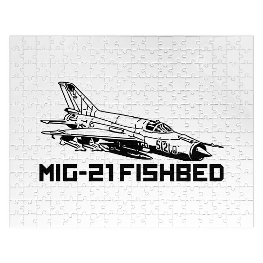 MIG-21 Fishbed Jigsaw Puzzles