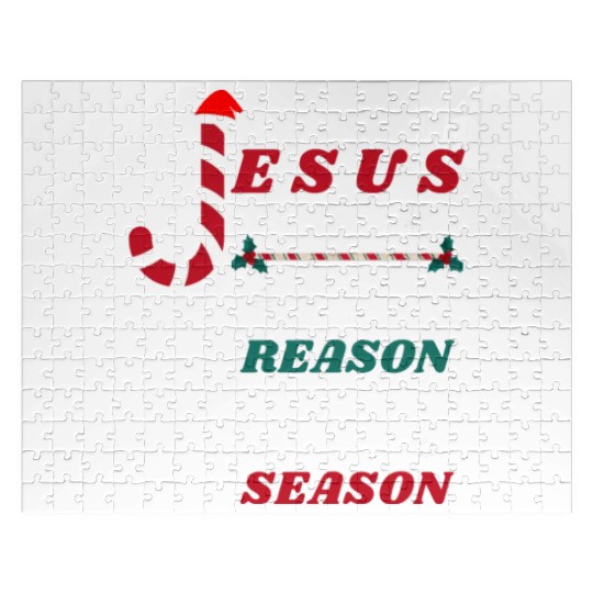 Jesus is the reason for the season Jigsaw Puzzles