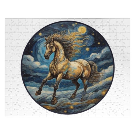 horses running Jigsaw Puzzles