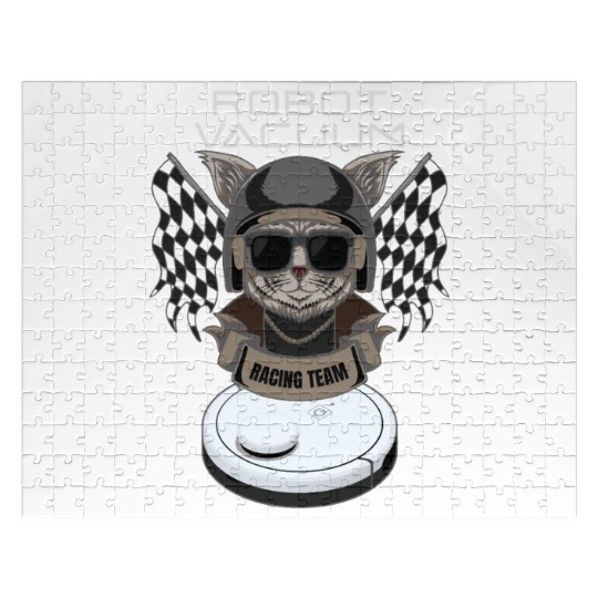 Robot Vacuum Cleaner Racing Team Robot Jigsaw Puzzles
