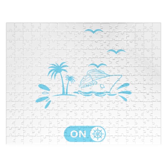 Cruise Ship Cruise Mode On Funny Cruise Jigsaw Puzzles