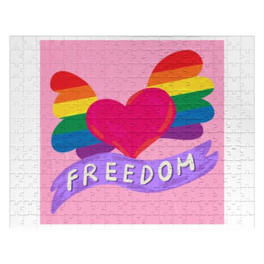 Love Freedom Jigsaw Puzzles