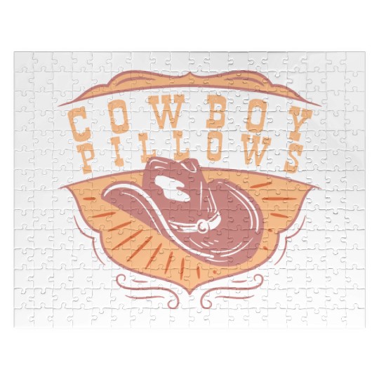 Cowboy Pillows Southern Girl Texas Lady Funny Jigsaw Puzzles