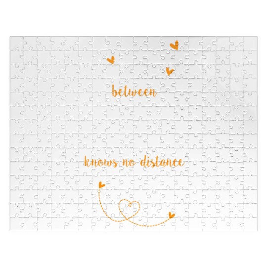 Love Between BF And GF Alaska To New Jersey Gift Jigsaw Puzzles