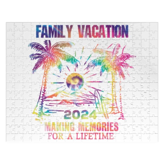 Family Vacation 2024 Making Memories Jigsaw Puzzles