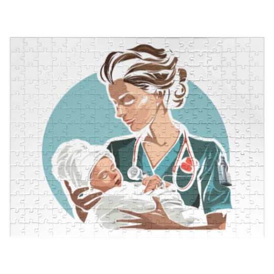 Registered Nurse Medical Medicine Neonatal Nurse Jigsaw Puzzles