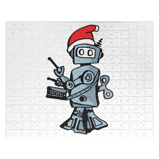 25 Hour Holiday Radio Show robot solo Jigsaw Puzzles