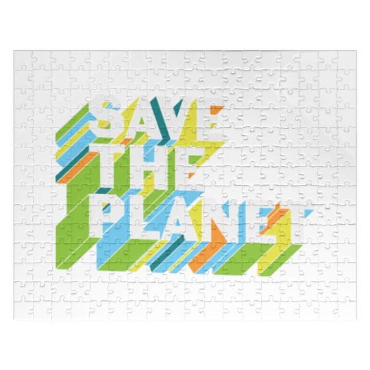 Happy Earth Day Save The Planet Jigsaw Puzzles