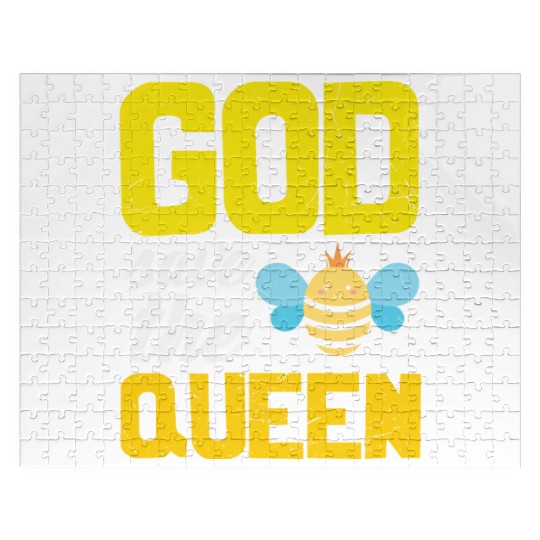 Earth Quote God Save The Queen Bee Jigsaw Puzzles