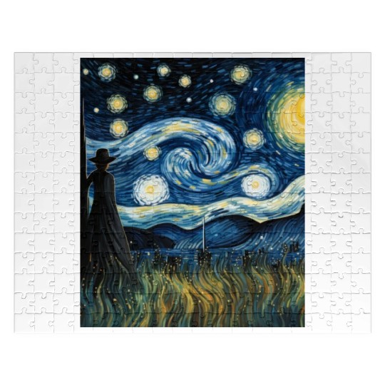 Gardener's Starry Night Jigsaw Puzzles Van Gogh Inspired