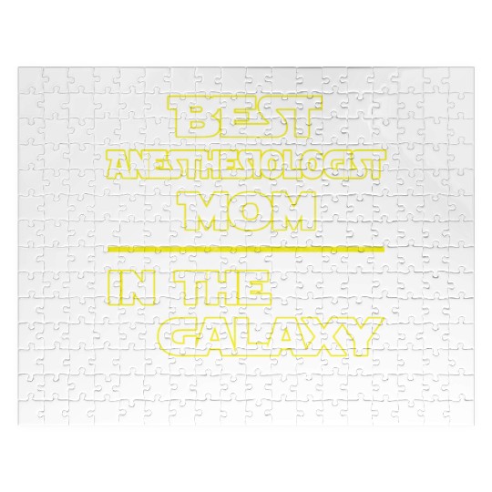 Best Anesthesiologist Mom In The Galaxy Mother's Jigsaw Puzzles