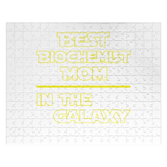 Best Biochemist Mom In The Galaxy Mother's Day Jigsaw Puzzles