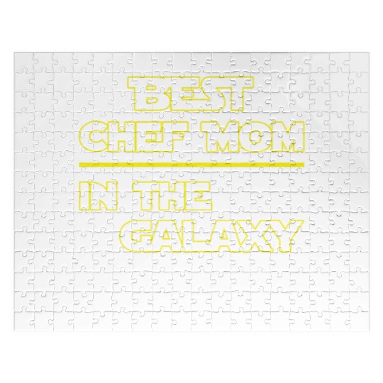 Best Chef Mom In The Galaxy Mother's Day Gift Jigsaw Puzzles