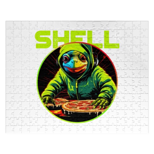 Spin the Shell: Pizza Edition Jigsaw Puzzles