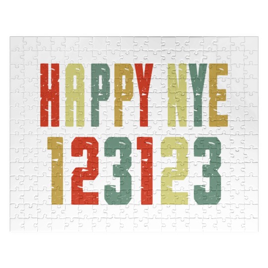 123123 Happy New Year 2024 NYE Jigsaw Puzzles