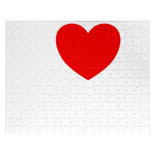 I Love Me Red Heart Self Love Affirmation Jigsaw Puzzles