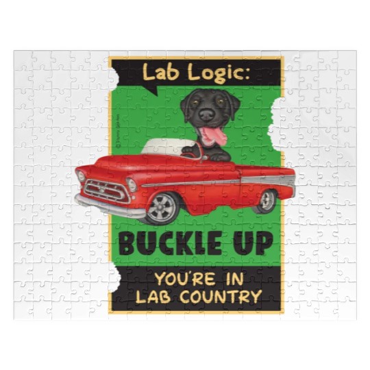 Black Lab Logic Jigsaw Puzzles