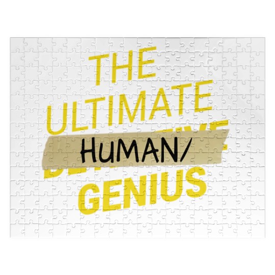 B99 Ultimate human slash genius Jigsaw Puzzles