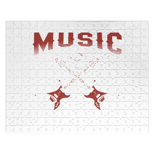 Rock Hard Rock Heavy Metal Rockabilly Jigsaw Puzzles