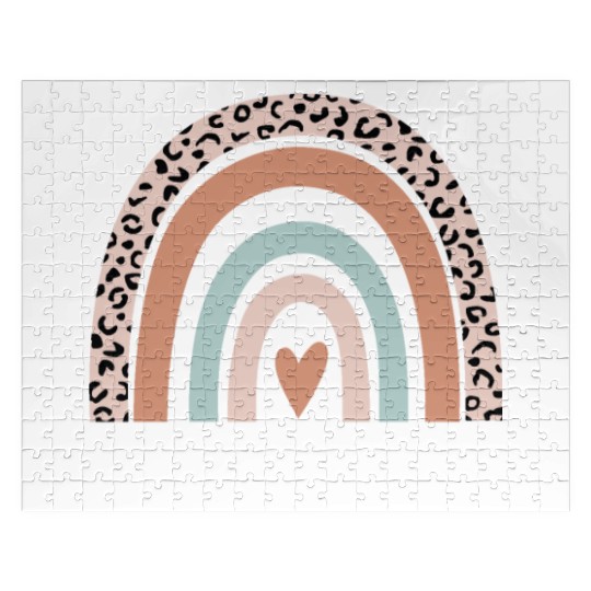 Jeweler Rainbow Leopard Funny Jeweler Appreciation Jigsaw Puzzles