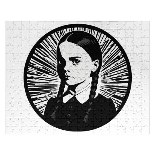 Wednesday Addams Jigsaw Puzzles