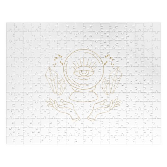 Crystal Ball Fate Astronomer Stars Jigsaw Puzzles