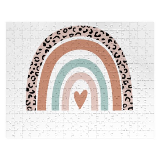 Microbiologist Rainbow Leopard Funny Jigsaw Puzzles