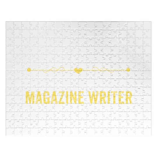 Wake Up Smarter Sleep With A MAGAZINE WRITER Jigsaw Puzzles