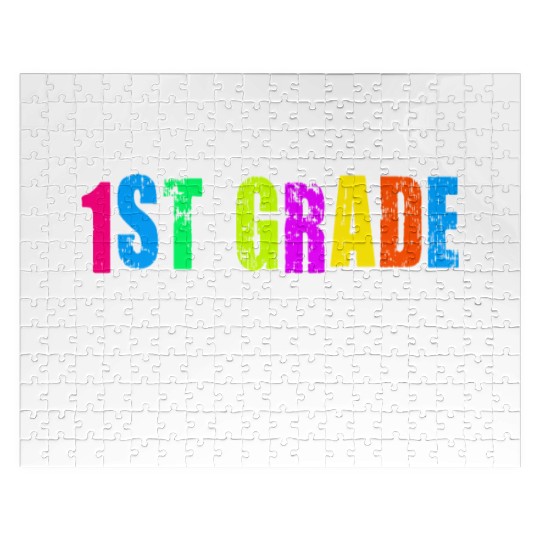 Kindergarten Teacher Funny Student 1st Graduation Jigsaw Puzzles