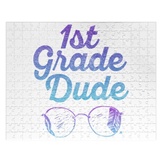 Kindergarten Teacher Funny Student 1st Graduation Jigsaw Puzzles