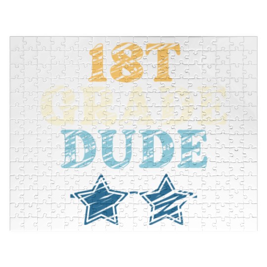 Kindergarten Teacher Funny Student 1st Graduation Jigsaw Puzzles