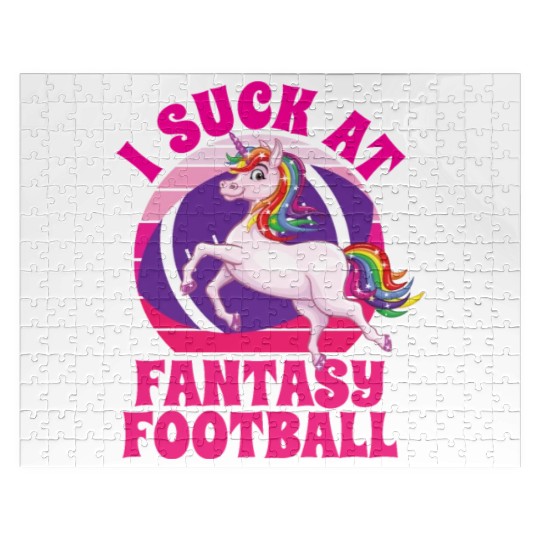 I Suck At Fantasy Football Jigsaw Puzzles