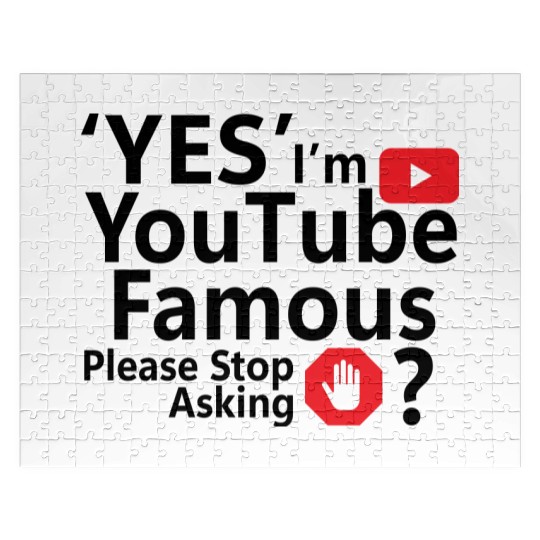 Yes I m YouTube Famous Jigsaw Puzzles