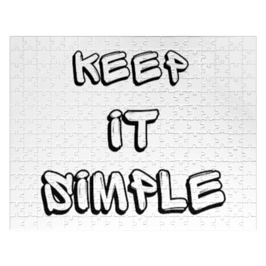keep it simple Jigsaw Puzzles